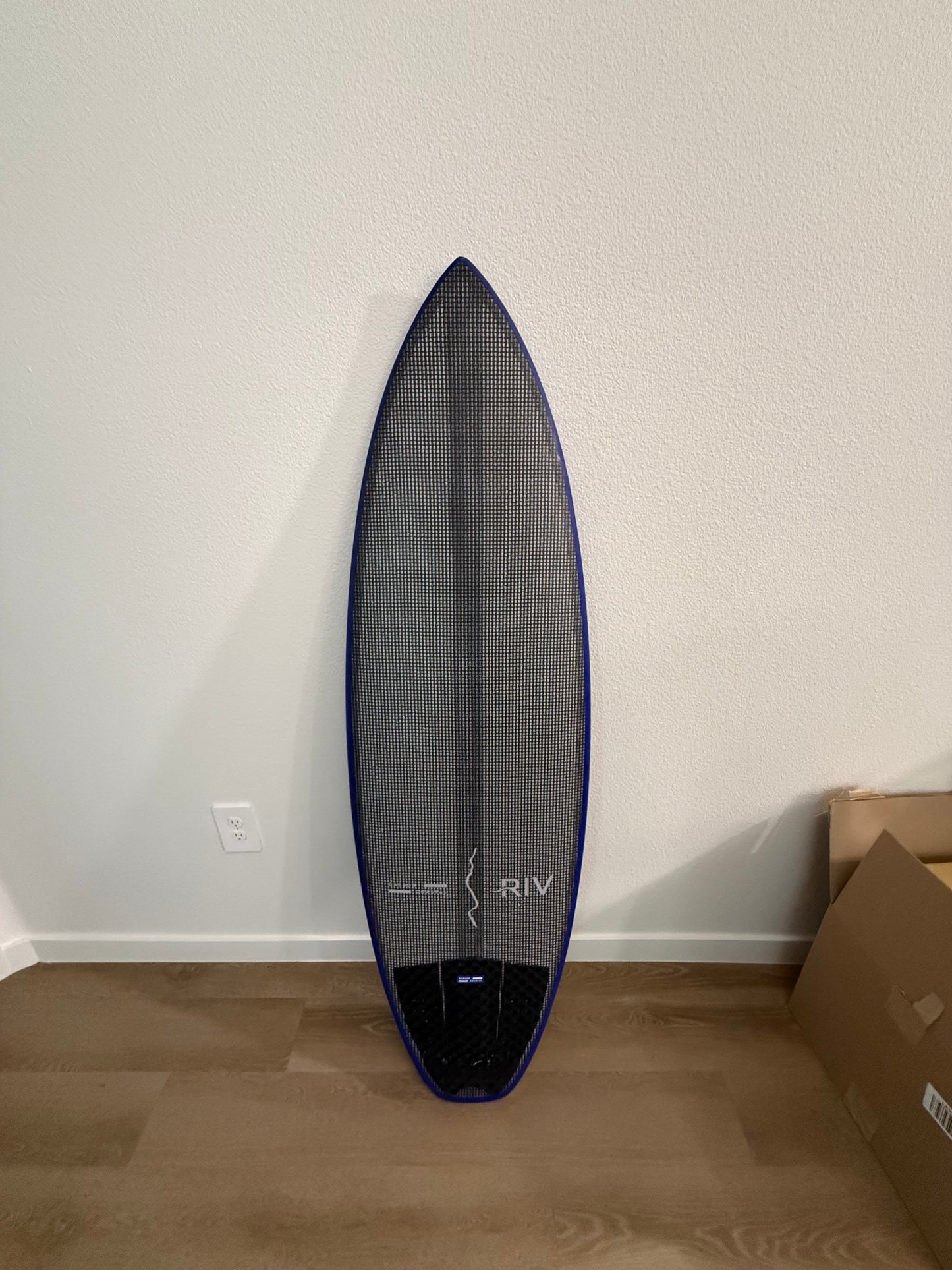 Surfboard rode one time