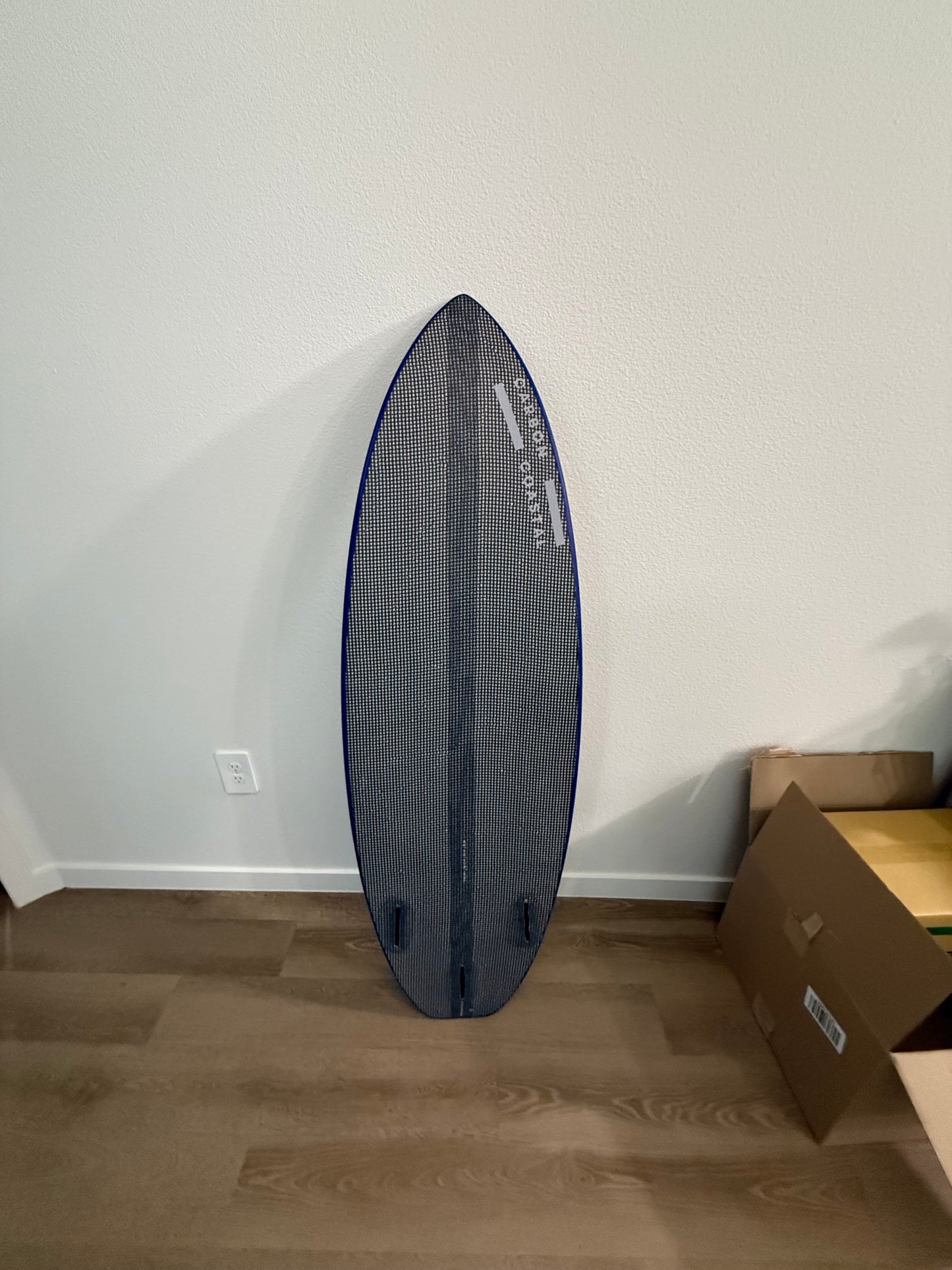 Surfboard rode one time